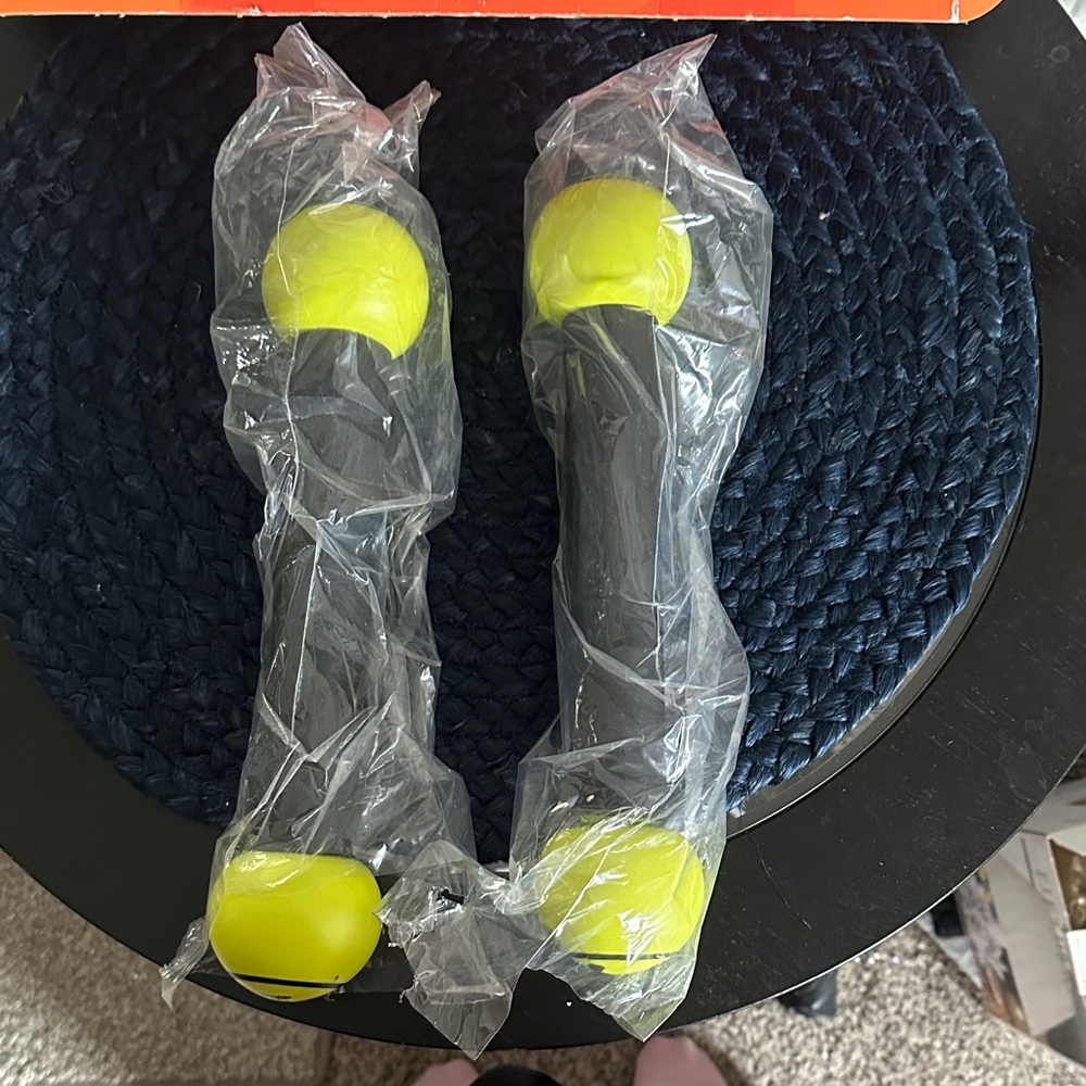 Zumba Black and Yellow weights